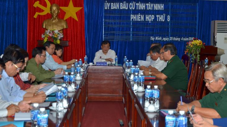 Ngày 27/4, công bố Danh sách chính thức những người ứng cử đại biểu HĐND tỉnh